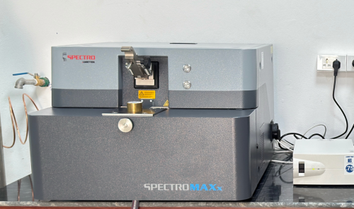 Spectrometer: Material test