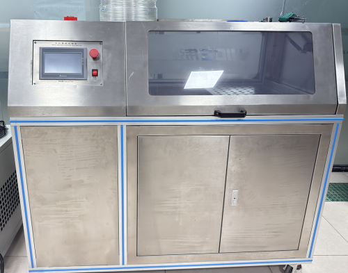 Water pressure burst test